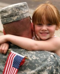 Soldier and Daughter