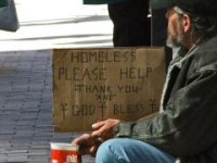 Homeless Man - Photo © Alan Knight